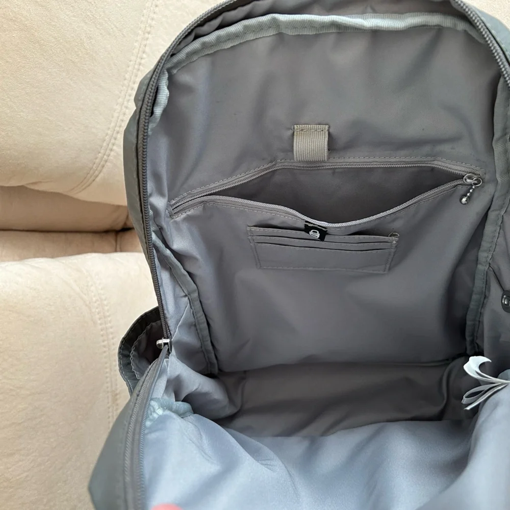Baggallini Work Travel Backpack with Luggage Sleeve, Double Handles